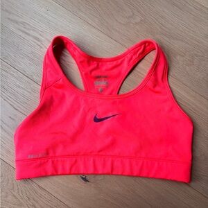 Nike Pro Women's Coral Sports Bra